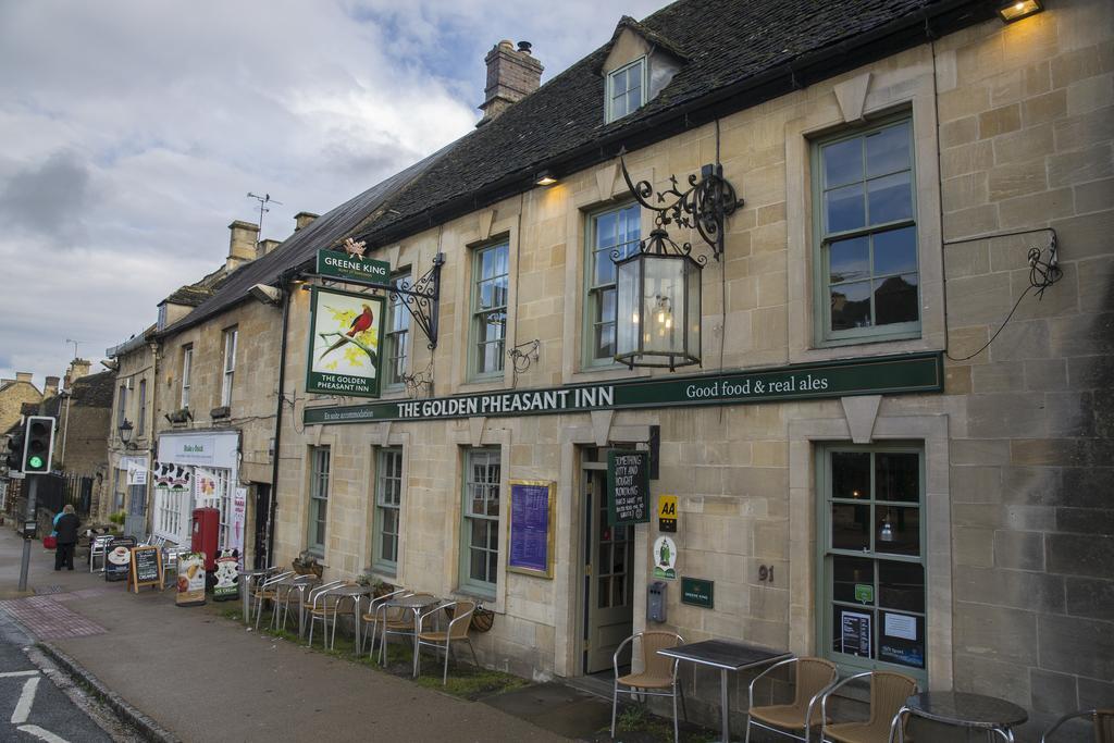 The Golden Pheasant Hotel Burford Bagian luar foto