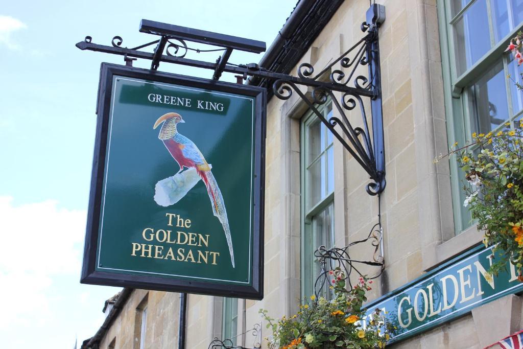 The Golden Pheasant Hotel Burford Bagian luar foto